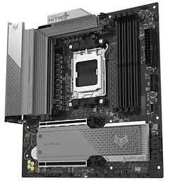 Материнська плата Sapphire NITRO+ B850M WIFI (52123-01-40G) (Socket AM5, AMD B850, Micro-ATX) - мініатюра 3