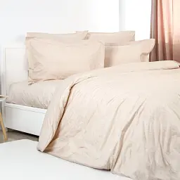 Комплект постільної білизни ТЕП Grace Jacquard Beige євро (2-04547_31834) - мініатюра 2