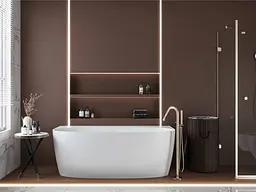 Ванна Miraggio Anna 1600x850 глянсова 0001610 Білий - мініатюра 6