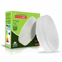 Лампочка Eurolamp LED GX53 12W 3000K (LED-GX53-1230(N)) - мініатюра 1