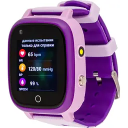 Дитячий смарт-годинник AmiGo GO005 4G WIFI Thermometer фіолетовий - мініатюра 6