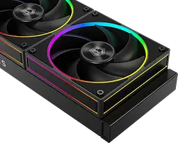 Водяне охолодження ID-Cooling Space LCD SL360 ARGB Black - мініатюра 3