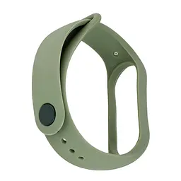 Ремінець Silicone Mi Band 7 Khaki - мініатюра 2