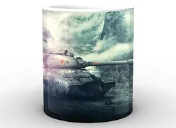 Кружка GeekLand World of Tanks Світ танків лого WT.02.019 - мініатюра 3