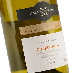 Вино Marcel Martin Chardonnay біле сухе 12.5% 0.75 л - мініатюра 5
