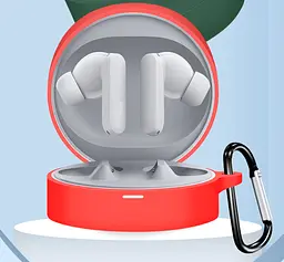Чохол-накладка DK Silicone Candy Friendly з карабіном Nothing CMF Buds Pro (red) - мініатюра 4