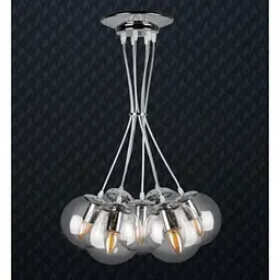 Люстра молекула в стилі лофт Levistella 756PR150F-7 CR+CL
