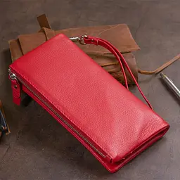 Жіночий шкіряний гаманець-клатч ST Leather 20,8х10х2 см acs0015263 - мініатюра 7