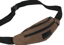 Сумка-бананка на пояс Wallaby 2906-4 Коричнева - мініатюра 1