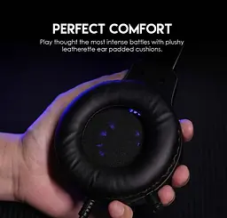 Ігрові навушники Fantech HQ53 Flash 7.1 Black з мікрофоном - мініатюра 4