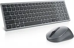 Dell Клавіатура Compact Multi-Device Wireless Keyboard - KB740 - Ukrainian(QWERTY) - мініатюра 7