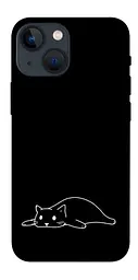TPU чохол Demsky Lazy cat для Apple iPhone 13 mini (5.4")