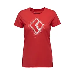 Футболка жіноча Black Diamond W Chalked Up 2.0 Tee XS Червоний