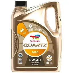 Автомобільна моторна олива TOTAL 5W-40 QUARTZ 9000 4L 173574