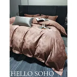 Комплект постільної білизни Soho Boutique євро Leaves Cream (A130100) - мініатюра 2