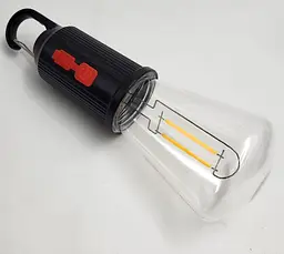 Кемпінгова LED лампа акумуляторна ліхтар світильник з гачком світлодіодна лампочка UKC Camping lamp UKC LED-2 - мініатюра 2