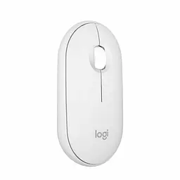 Миша Logitech Pebble Mouse 2 M350 Tonal White (910-007013) - мініатюра 2