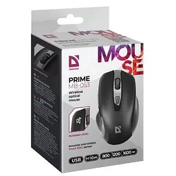 Комп'ютерна мишка Defender Prime MB-053 Silent Wireless Black (52053) - мініатюра 4
