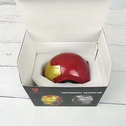 Портативна бездротова Bluetooth колонка OPT-TOP Iron Man micro-USB SD/microSD/TF Card - мініатюра 4
