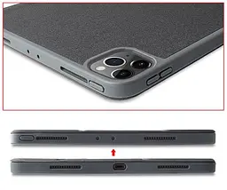 Чохол-книжка Mutural Yashi Smart Case для Apple iPad Air 10.9 2020 [Red] [52325] - мініатюра 5