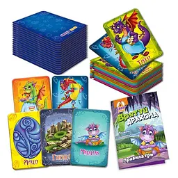 Настільна розважальна гра Vladi Toys Врятуй дракона VT8077-03 50 карток - мініатюра 2