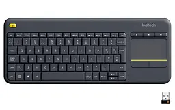 Клавіатура Logitech K400 Plus Wireless Touch Black (920-007145)