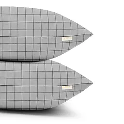 Комплект постільної білизни Cosas полуторний з простирадлом на резинці GREY GEOMETRY CS6 160 x 220 см (CellAshgrey_El-ColorBlots_160) - мініатюра 4