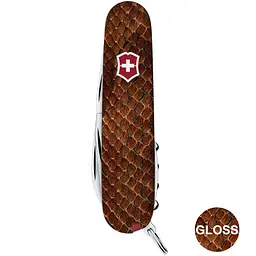 Ніж Victorinox Spartan Design 91мм 13функ Принт Шкіра кобри - мініатюра 5