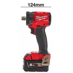 Гайковерт акумуляторний безщітковий 1/2'' MILWAUKEE, M18 FIW2P12-502X, 339Нм, з піном - мініатюра 4