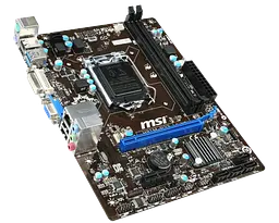 Материнська плата MSI H81M-P33 LGA 1150 (H81M-P33) Б/В - мініатюра 2