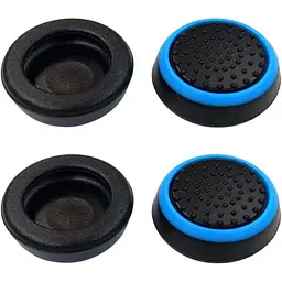 Накладки на стіки Thumb Grips 4-pack для PS4/PS5/Xbox Black Blue [122998] - мініатюра 4