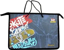 Папка A4+ №Р0232 Go Skate на блискавці з ручками