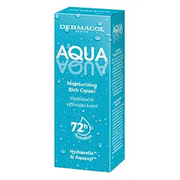 Зволожуючий крем Dermacol Aqua Moisturizing Rich Cream, 50 мл - мініатюра 2