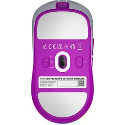 Миша Hator Quasar 3 Ultra 8K Wireless White/Violet (HTM771) [127985] - мініатюра 5