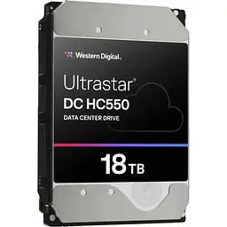 Жорсткий диск 3.5` WD Ultrastar HC550 18TB SATA 512MB (WUH721818ALE6L4/0F38459) [106850] - мініатюра 2