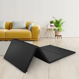 Мат гімнастичний складаний 4FIZJO XL 240 x 120 x 5 см Black (P-5907739319708) - мініатюра 6