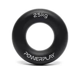 Еспандер кистьовий силіконовий PowerPlay PP-4324 Hand Grip Ring Hard 25 кг Чорний (PP_4324_25kg) - мініатюра 1