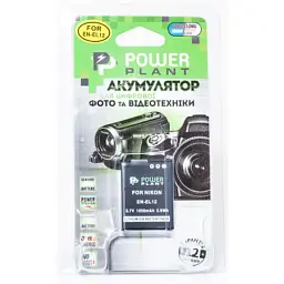Акумулятор до фото/відео PowerPlant Nikon EN-EL12 (DV00DV1242) - мініатюра 3