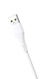 Кабель Grunhelm GMC-01LW Lightning USB білий (ЦБ-00267682) - мініатюра 3