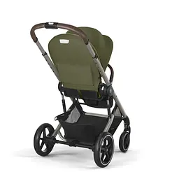 Коляска Cybex Balios S Lux TPE Moss Green з бампером (525000105) - мініатюра 3