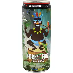 Пиво Mikki Brew Forest Fog, світле, нефільтроване, 6%, з/б, 0,33 л
