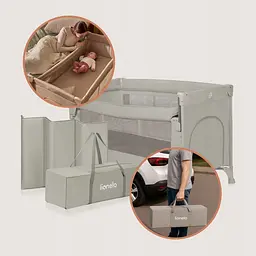 Дитяче ліжечко-манеж Lionelo Ellen Beige Sand (LO-ELLEN BEIGE SAND) - мініатюра 8