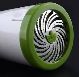Млинок для зелені Herb Grinder 8296 6×7.3×17 см, ручний подрібнювач з нержавіючими лезами - мініатюра 5
