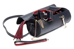 Набір для BDSM Master Series Bow - Luxury BDSM Set With Travel Bag - мініатюра 2