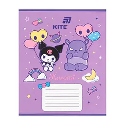 Зошит Kite Hello Kitty, 12 аркушів, коса лінія (HK26-235-2), в асортименті - мініатюра 7