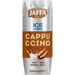 Упаковка кавового напою Jaffa Cappuccino Ice Coffee з молоком 3.75 л (0.25 л х 15 шт.) - мініатюра 2