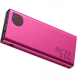 Портативна батарея Powerbank Baseus Adaman Metal Digital Display 20000 mAh PPIMDA-A09 Pink - мініатюра 2