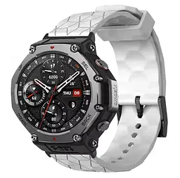 Ремінець Primolux Dimond силіконовий для годинника Xiaomi Amazfit T-Rex 3 (W2323GL2N) - White - мініатюра 2