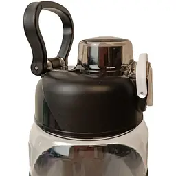 Пляшка для води Gusto GT-699006-900 Way 900 мл чорна (144367) - мініатюра 4