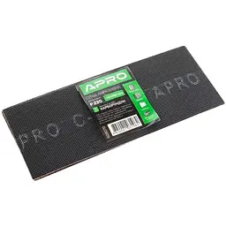 Сітка шліфувальна абразивна Apro 115 x 280 мм x Р220 PRO (в упаковці 5 шт.)